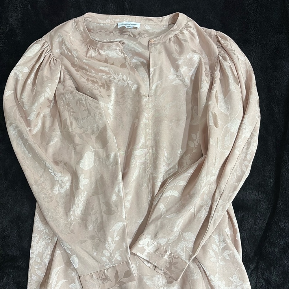 Calvin Klein silk top
